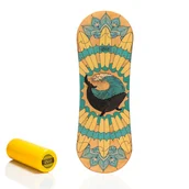 Pozostały sprzęt i akcesoria do ćwiczeń - Trickboard Classic Mandala Balance Board - miniaturka - grafika 1