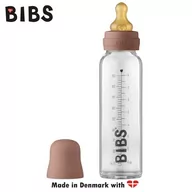 Butelki dla niemowląt - Bibs Baby Glass Bottle Woodchuck Antykolkowa Butelka Szklana Dla Niemowląt 225 Ml - miniaturka - grafika 1