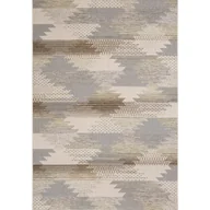 Dywany zewnętrzne - MULTI-DECOR Dywan zewnętrzny/wewnętrzny Kemet Romby szaro-beżowy 200 x 280 cm - miniaturka - grafika 1