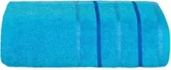 Ręczniki - Ręcznik bawełniany, kąpielowy z ozdobnymi paskami Fresh 50x90cm Turquoise - miniaturka - grafika 1