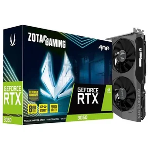 ZOTAC Karta graficzna RTX 3050 AMP 8GB GDDR6 128bit 3DP/HDMI ZT-A30500F-10M - Karty graficzne - miniaturka - grafika 1