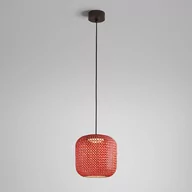 Lampy ogrodowe - Lampa wisząca zewnętrzna Bover Nans S/31 LED, czerwona - miniaturka - grafika 1