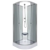 Kabiny prysznicowe - Kabina prysznicowa Evora 90 WH biała KERRA - miniaturka - grafika 1