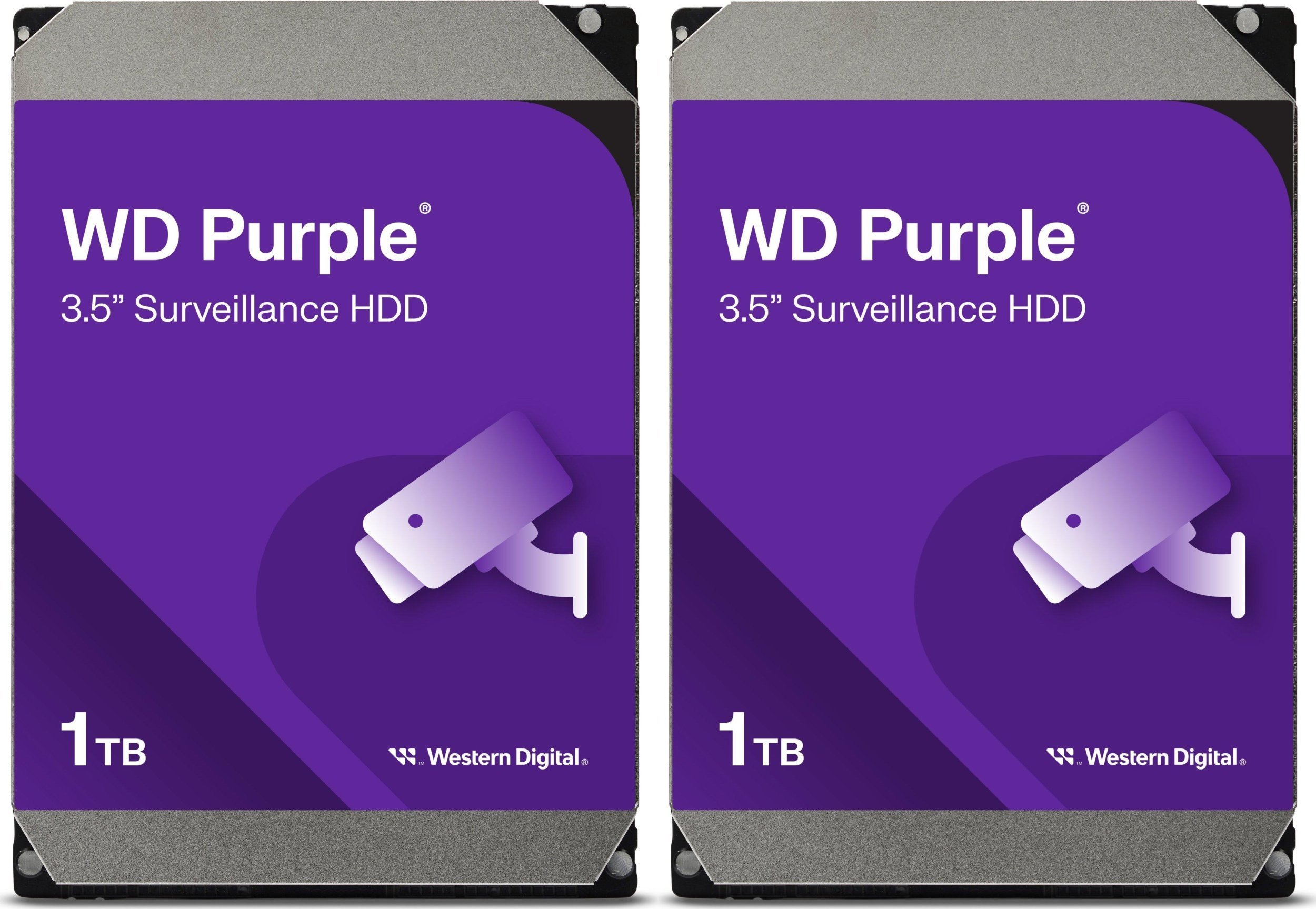 Dysk serwerowy WD Zestaw 2 dyski serwerowe WD Purple 1TB 3.5'' SATA III 6 Gb/s WD11PURZ