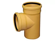 Łączniki, trójniki, kształtki - Trójnik PVC 160x160x160/87 kl.N - miniaturka - grafika 1