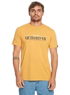 Koszulki męskie - Quiksilver Koszulka męska Basic Yellow S - miniaturka - grafika 1