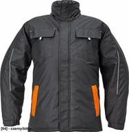 Odzież robocza - CERVA MAX VIVO PARKA - kurtka - czarny/żółty XL - miniaturka - grafika 1