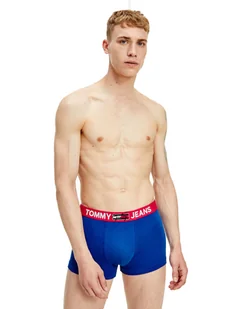 TOMMY HILFIGER BOKSERKI MĘSKIE TRUNK 1 PARA BLUE UM0UM02178 C86 S - Majtki męskie - miniaturka - grafika 1