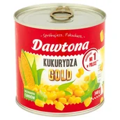 Warzywa w marynacie - Dawtona Kukurydza Gold 340 g - miniaturka - grafika 1
