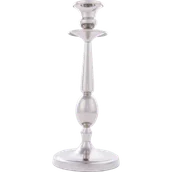 Świeczniki - Cosmo Light Świecznik GRACE M nikiel D01561 Cosmo Light D01561 - miniaturka - grafika 1