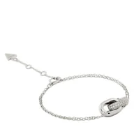 Bransoletki - Bransoletka Guess JSBB04 551JW Srebrny - miniaturka - grafika 1