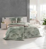 Pościel - Estella Komplet pościeli Jersey Isabella Oliv - miniaturka - grafika 1