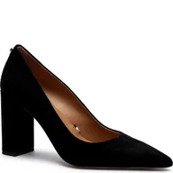 Czółenka - BOSS BLACK Skórzane czółenka na słupku Janet_ChPump90 - miniaturka - grafika 1