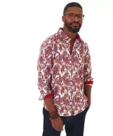 Koszule męskie - Joe Browns Męska koszula z długim rękawem Premium Jesienna Paisley Print z długim rękawem, wielokolorowa, M, multi, M - miniaturka - grafika 1
