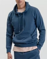 Bluzy męskie - Gianni Lupo GL2125F-S23 męska bluza z kapturem, niebieska, XXL, niebieska, NIEBIESKI - miniaturka - grafika 1