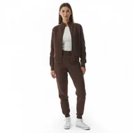 Spodnie sportowe damskie - Damskie spodnie dresowe Guess Britney Jogger - brązowe - GUESS - miniaturka - grafika 1
