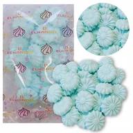 Dodatki do ciast w proszku - Posypka na tort bezy beziki cukrowe niebieskie ozdoby dekoracje 50g 22szt - miniaturka - grafika 1