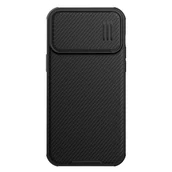 Szkła hartowane na telefon - Etui Nillkin CamShield S Apple iPhone 14 Pro Max czarne - miniaturka - grafika 1