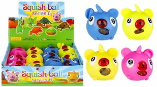 Zwierzęta wyciskane 6 cm mix MEGA CREATIVE 500744 - Zabawki sensoryczne - miniaturka - grafika 1