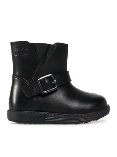 Geox Kozaki B Hynde G. Wpf A B943MA 00043 C9999 M Czarny - Buty dla dziewczynek - miniaturka - grafika 1
