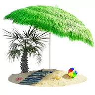 Parasole ogrodowe - Parasol Hawaii Zielony Ø160cm Ochrona UV 30+ - miniaturka - grafika 1