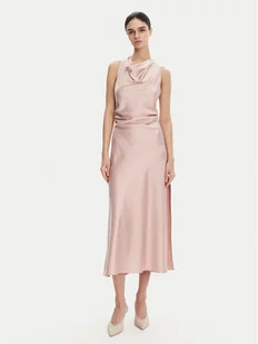 Imperial Sukienka koktajlowa AEQJJBA Różowy Regular Fit - Sukienki - miniaturka - grafika 1