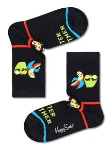 Happy Socks Skarpety "U & Me" w kolorze czarnym ze wzorem - Skarpetki damskie - miniaturka - grafika 1