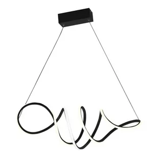 Milagro Lampa wisząca LOCA BLACK 56W LED ML5756 - Lampy sufitowe - miniaturka - grafika 1