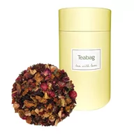 Herbata - TEABAG Ziołowa herbata Teabag Queen of Mint 100g Żółta tuba teabag2-26-uniw - miniaturka - grafika 1