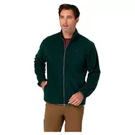 Bluzy męskie - All Terrain Gear by Wrangler Męska bluza z polaru Adams Full Zip, pinia, rozmiar XXL - miniaturka - grafika 1