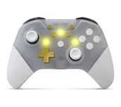 Kontrolery do Nintendo - Armor3 NuChamp Wireless Game Controller LED do Nintendo Switch Bezprzewodowy Przeźroczysty - miniaturka - grafika 1