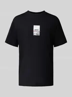 Koszulki męskie - T-shirt o kroju regular fit z mieszanki bawełny - miniaturka - grafika 1