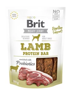 Brit BRIT Jerky Snack Lamb 80g 44742-uniw - Przysmaki dla psów - miniaturka - grafika 1