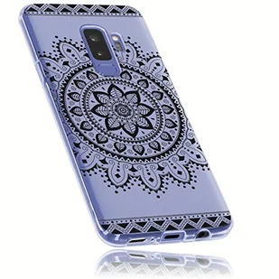 mumbi Etui kompatybilne z telefonem Samsung Galaxy S9+, etui na telefon komórkowy z motywem mandali, czarne, przezroczyste - Etui i futerały do telefonów - miniaturka - grafika 1