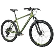 Rowery - Rower górski MTB INDIANA X-Pulser 3.7 M17 27.5 cala męski Zielono-czarny - miniaturka - grafika 1