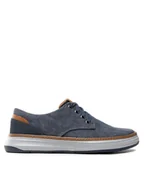 Półbuty męskie - Skechers Półbuty Ederson 65981/NVY Granatowy - miniaturka - grafika 1