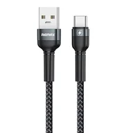 Kable USB - REMAX Jany kabel USB  - USB Typ C 100 W 5 A Power Delivery 1 m czarny (RC-170) - miniaturka - grafika 1