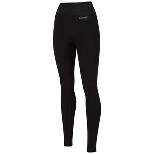 Damskie legginsy Regatta Wmn Therm StrPant Rozmiar: XS-M / Kolor: czarny - Spodnie sportowe damskie - miniaturka - grafika 1