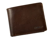 Portfele - BARTEX 10207M skórzany klasyczny portfel męski brązowy 10207M - miniaturka - grafika 1