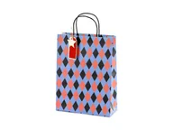 Opakowania i torebki na prezenty - Torebka Na Prezenty Romby 10X24X32 Cm - miniaturka - grafika 1
