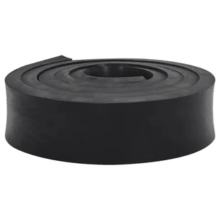 vidaXL Gumowa krawędź do pługa śnieżnego czarna 250x8x2 cm - Zamiatarki - miniaturka - grafika 1