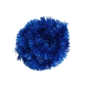 Ozdoby bożonarodzeniowe - Łańcuch choinkowy cienko cięty 7 x 200 cm niebieski - miniaturka - grafika 1