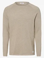 Swetry męskie - Jack & Jones - Sweter męski JJEhill, beżowy - miniaturka - grafika 1