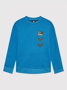 Bluzy dla chłopców - Hummel Bluza Wimb 215205 Granatowy Regular Fit - grafika 1