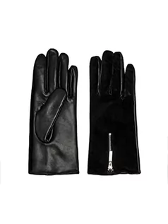 Rękawiczki - ONLY Women's ONLELINOR Leather Gloves Acc rękawiczki, czarne, jeden rozmiar, czarny, Rozmiar Uniwersalny - grafika 1