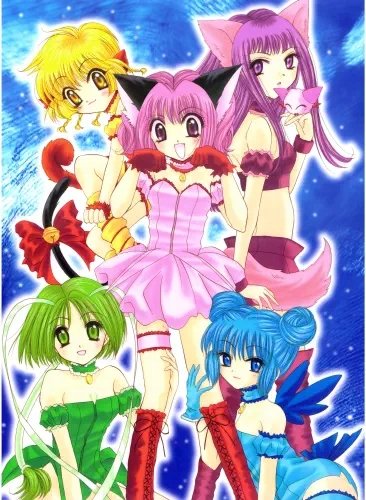 Plakat Anime Tokyo Mew Mew TMM_007 A3 (custom)