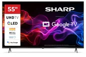 Telewizory - Sharp 55HP5265E (55") 4K Ultra HD Smart TV Wi-Fi Czarny - miniaturka - grafika 1