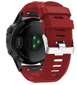 Akcesoria do pulsometrów i zegarków sportowych - Pasek Silikonowy Do Garmin Fenix 3 / 3Hr / 5X / 5X Plus / 6X / 6X Pro + Quickfit - miniaturka - grafika 1