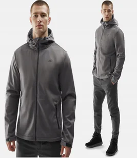 4F Kurtka Męska Softshell Wiatroodporna Przejściowa Membrana 5000 - Kurtki męskie - miniaturka - grafika 1