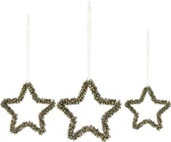 Dekoracje domu - Small Foot by Legler Small Foot Company 2357  gwiazda zawieszka dzwoneczek, zestaw 3 sztuk 2021213 - miniaturka - grafika 1